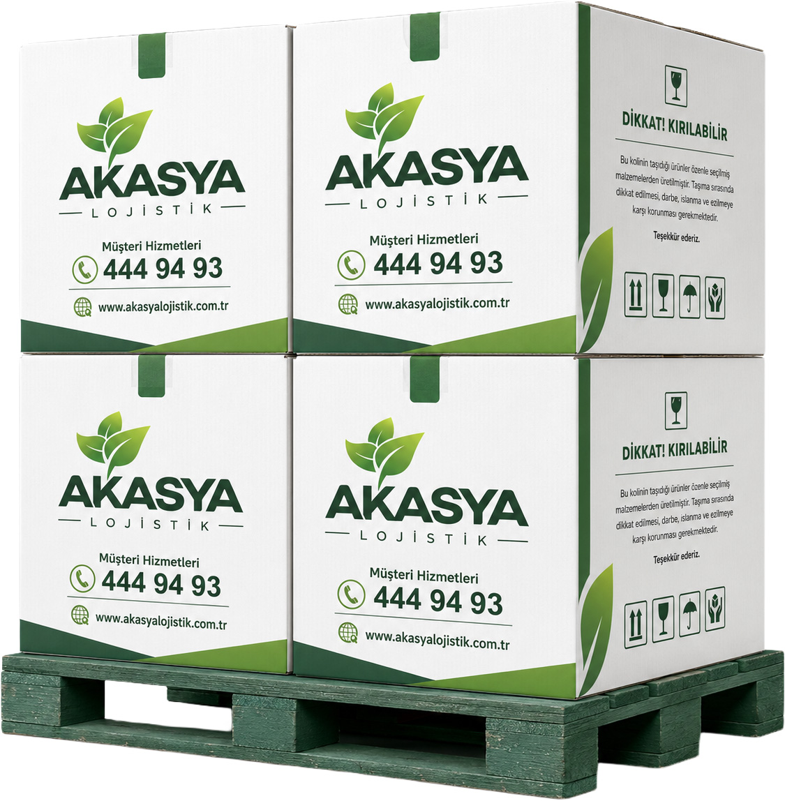 paletli koliler akasya lojistiik