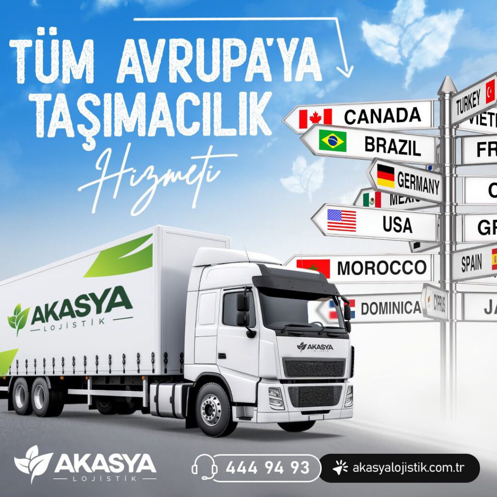 Türkiye Yunanistan Ev Eşyası Taşıma - Akasya Uluslararası Nakliyat Akasya International Movers Logistic